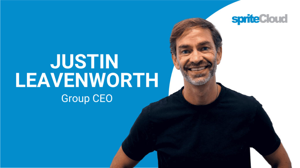 Justin Leavenworth appointed as Group CEO at spriteCloud